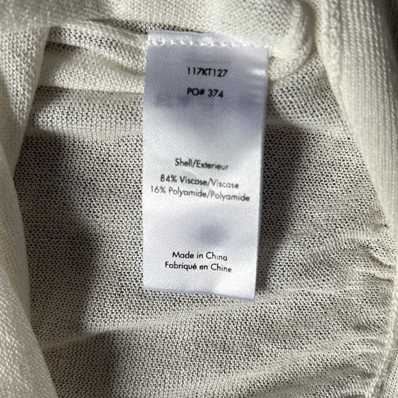 Elizabeth and James asymmetrical sheer sweater - Picture 4 of 4